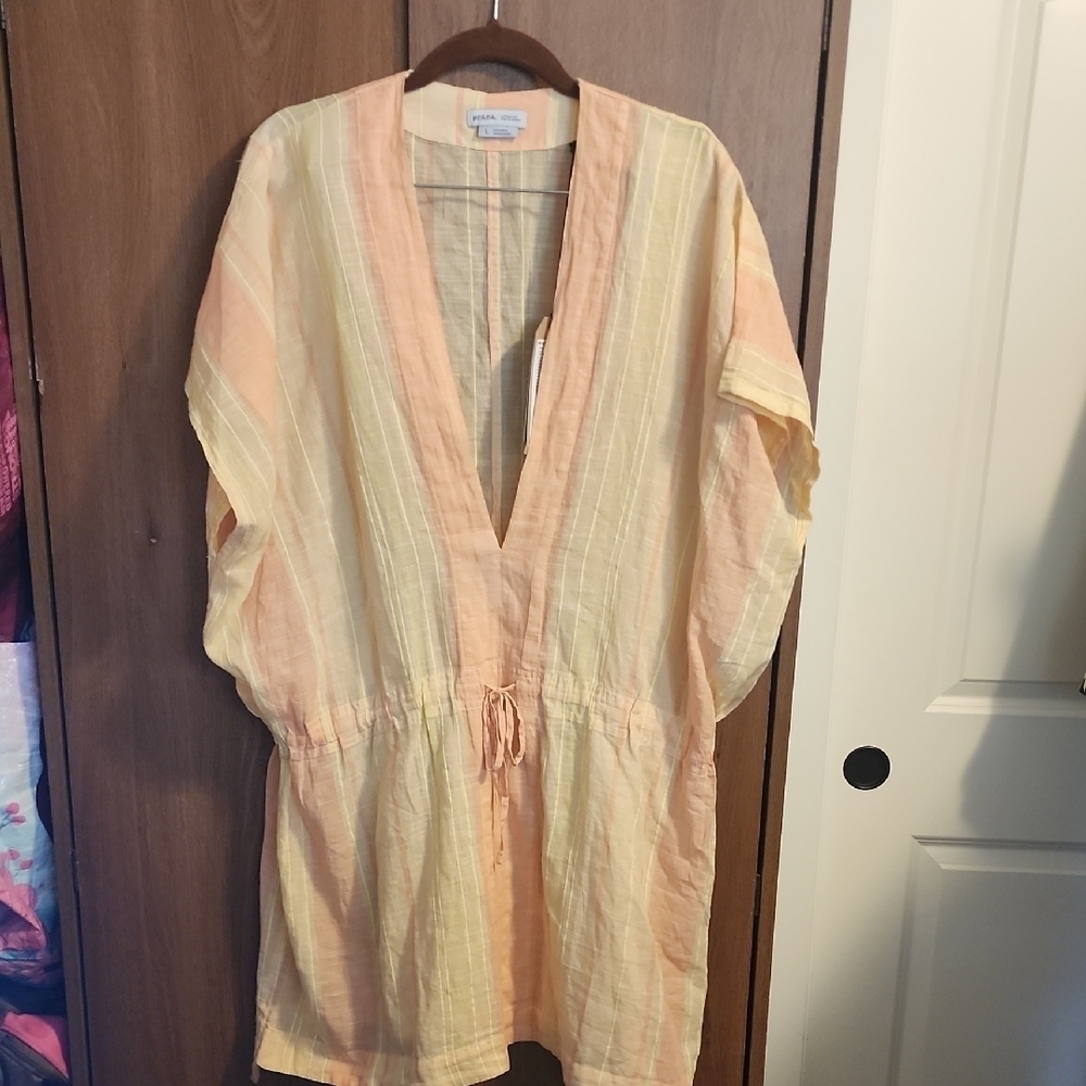PrAna Marina Bay Tunic Shirt/Cover Up Large NWT ✨️
